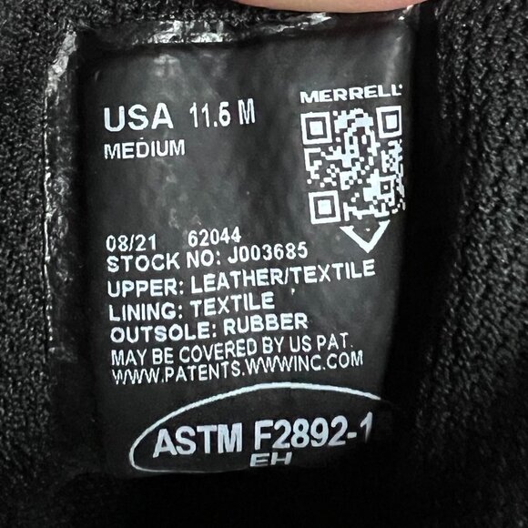 Merrell Moab Timber 8" Work Boot in Espresso Size 11.5 - Picture 2 of 7